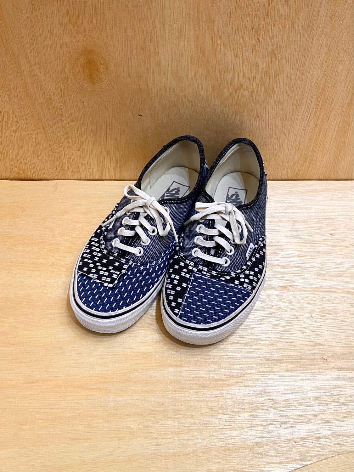 VANS sashiko sneakers 반스 사시코 패치워크 스니커즈 상품이미지1