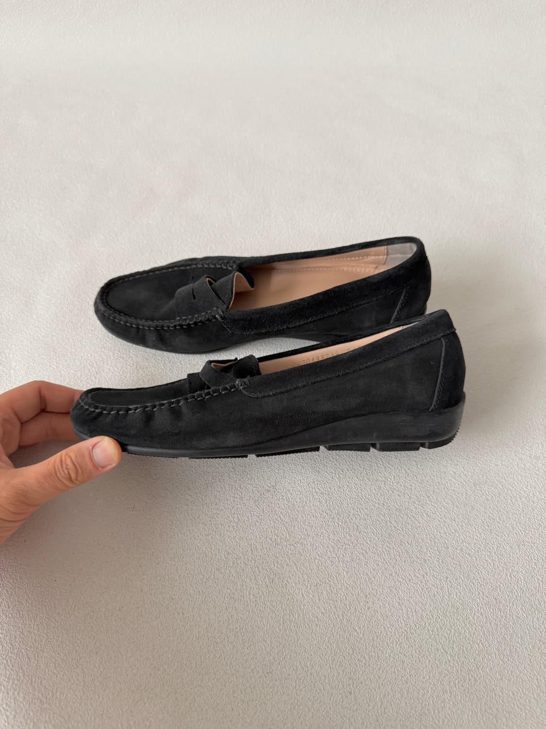 [240]가이거(GEIGER) 스웨이드 로퍼 상품이미지1