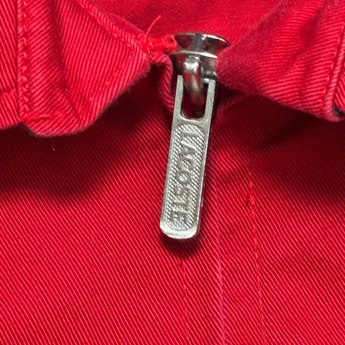 LACOSTE 블루종 레드 FREE 상품이미지6