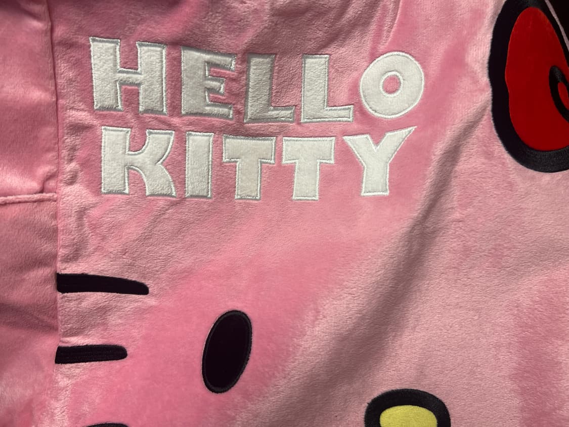 헬로키티 핑크 벨벳 가방 토트백 상품이미지7