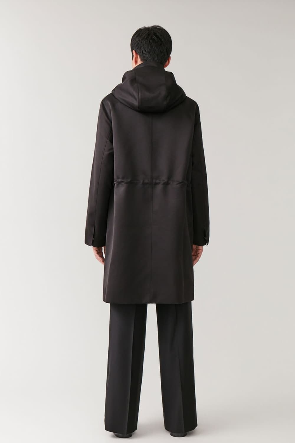 COS 드로우스트링 웨이스트 후디드 파카 상품이미지6