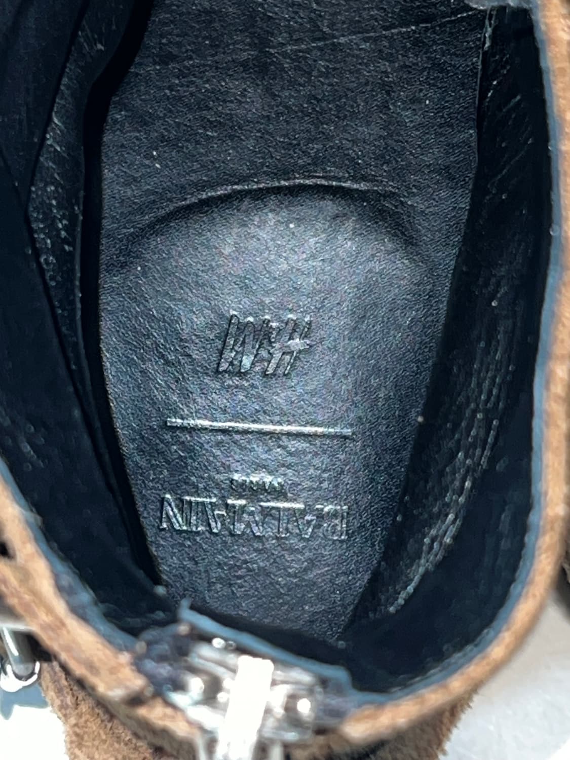 [43] 발망 h&m 스웨이드 부츠 상품이미지5