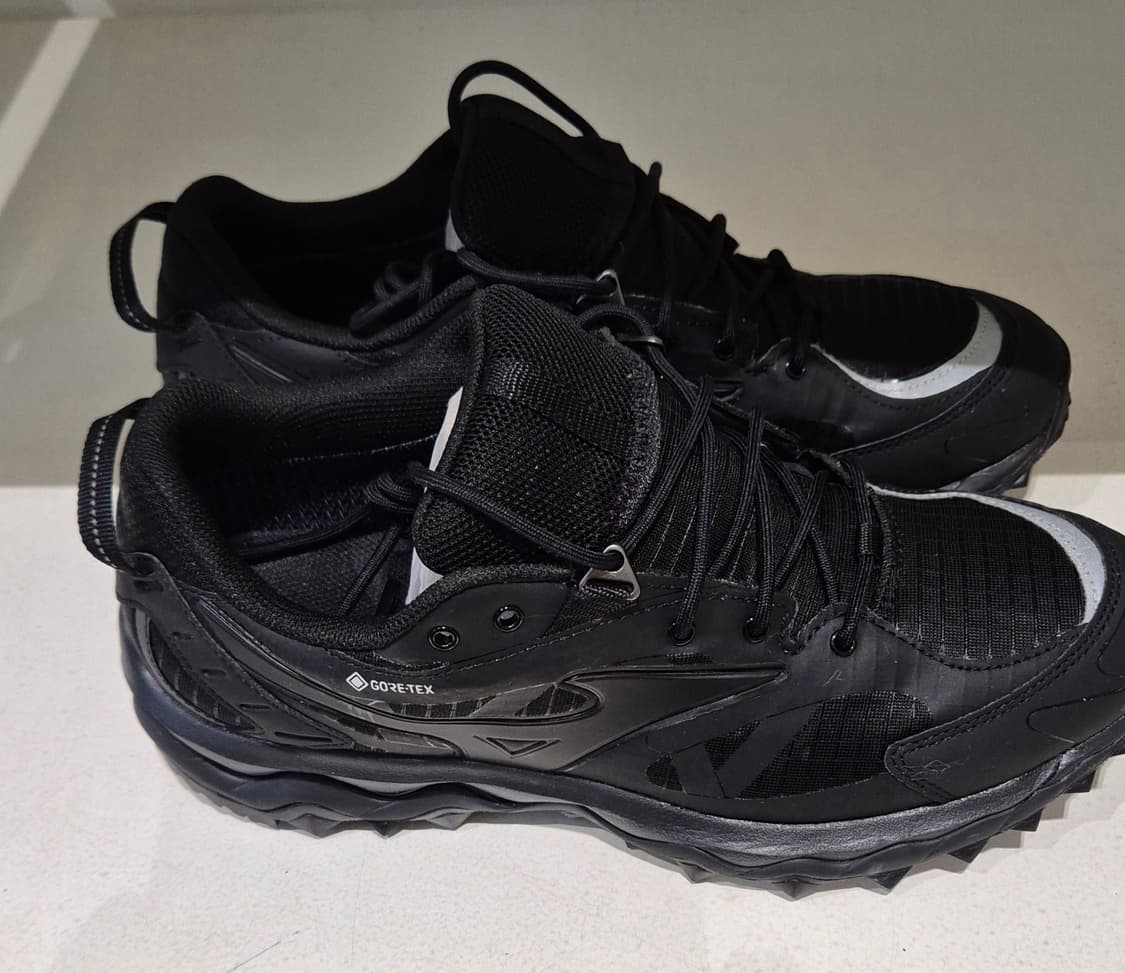 미즈노 웨이브 무진 TL GTX 고어텍스 블랙 270mm 상품이미지2