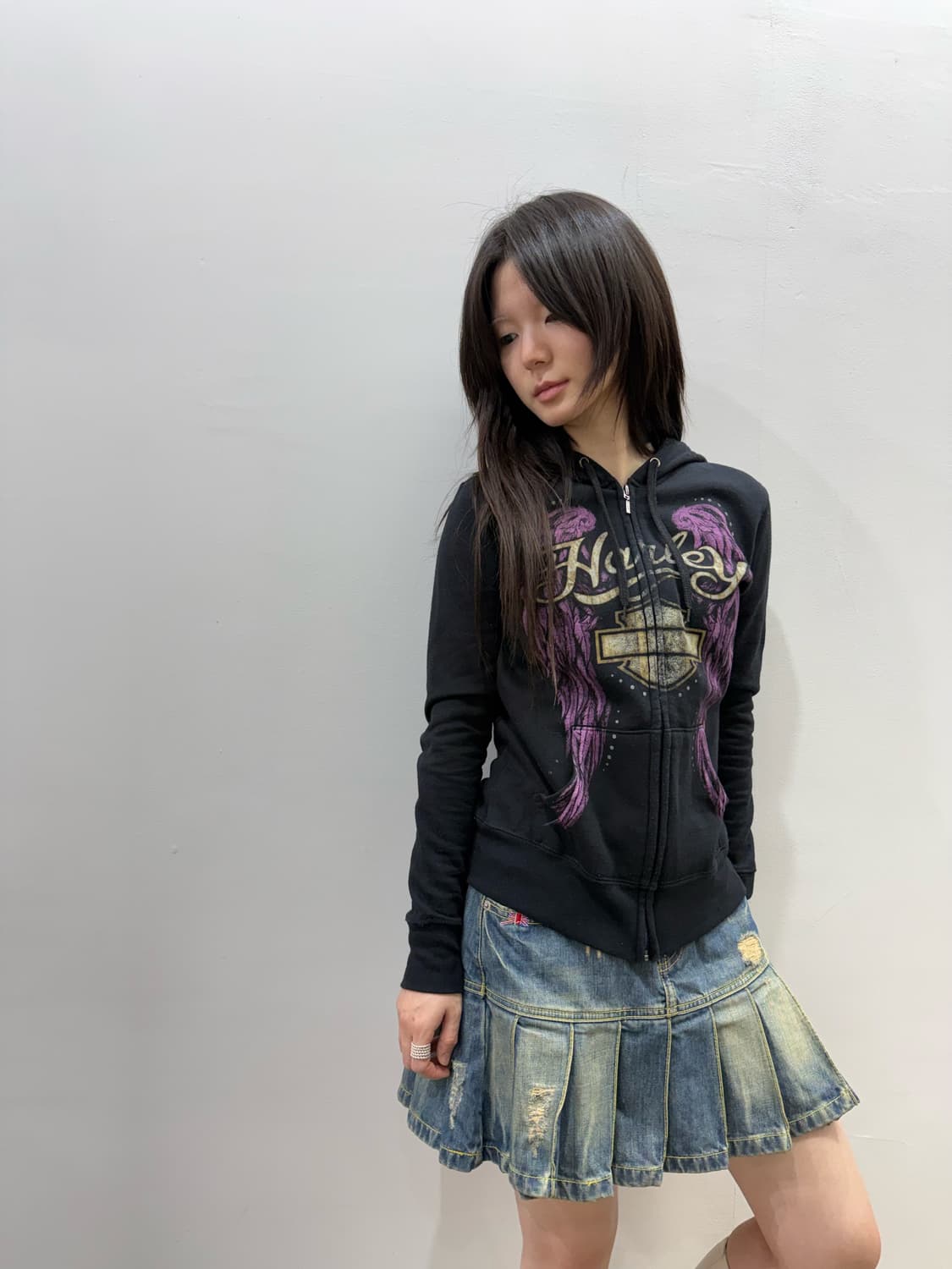 할리 데이비슨 후드집업 상품이미지4