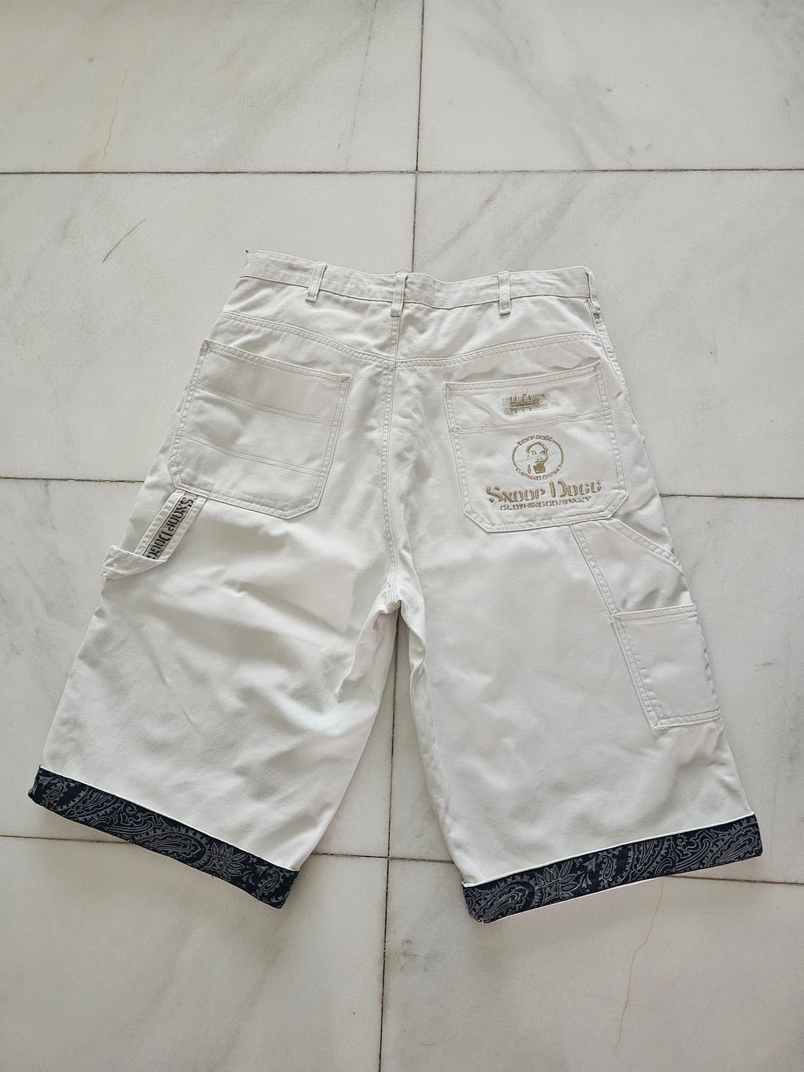 [희귀] 스눕독(Snoop Dogg) 오피셜 올드스쿨 페이즐리 버뮤다 팬 상품이미지2