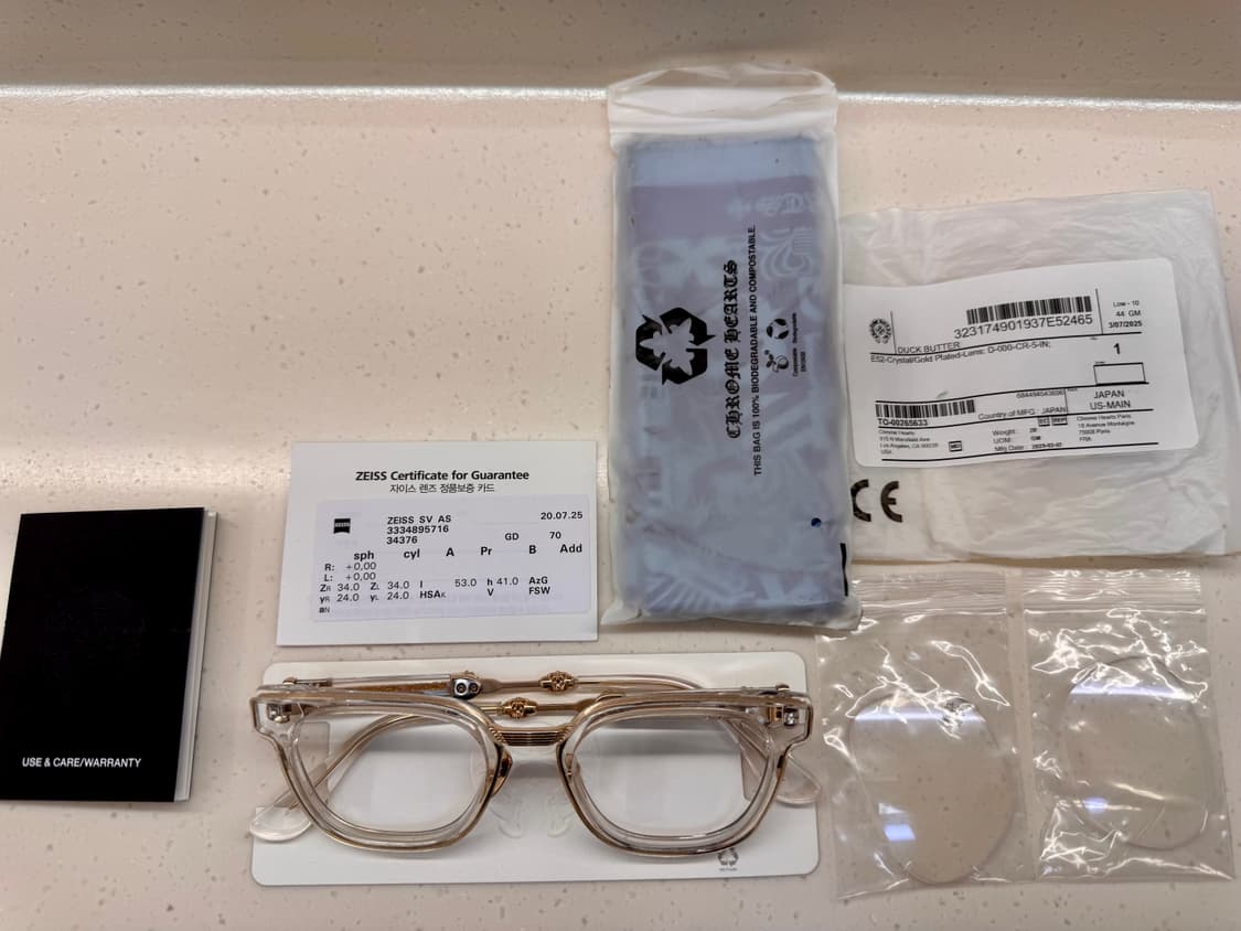 크롬하츠 덕버터 크리스탈 골드 상품이미지1