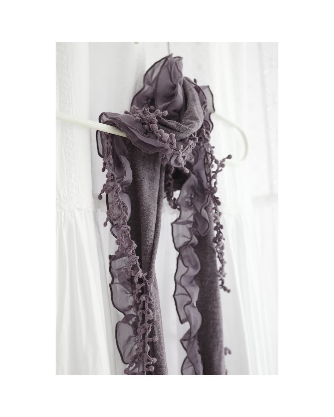 Purple lovely muffler 상품이미지1