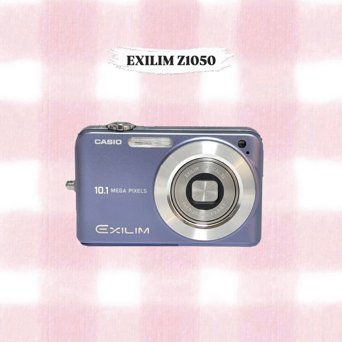 카시오 엑슬림 Z1050 베이비블루 빈티지디카 상품이미지1