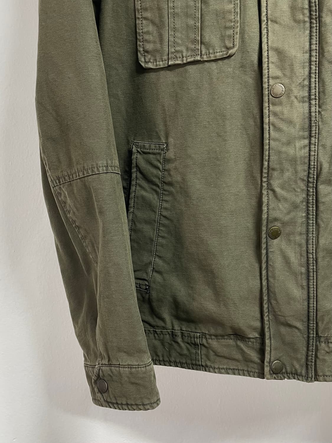 22s 리바이스 가먼트다잉 누빔 트러커 자켓 (on.253)   상품이미지4