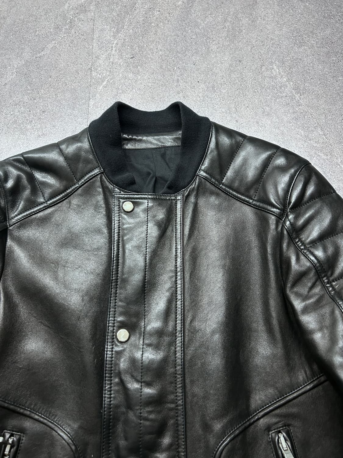 발망 15ss 램스킨 퀼티드 모토 자켓 상품이미지2