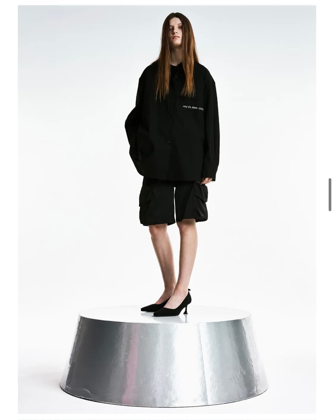 오픈프로덕트 사틴 카고 팬츠 상품이미지1