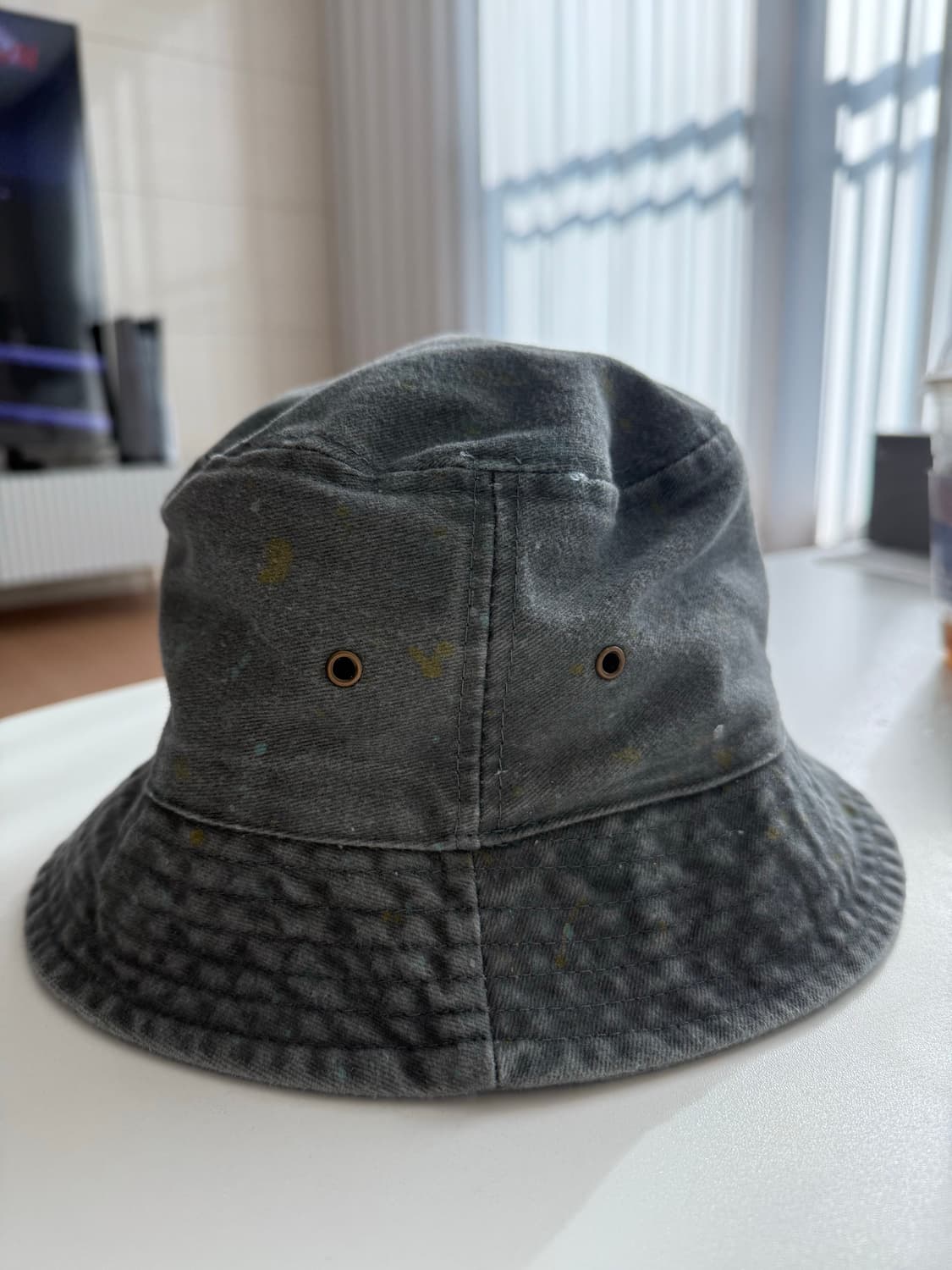 빈티지 페인팅 버킷햇 상품이미지1