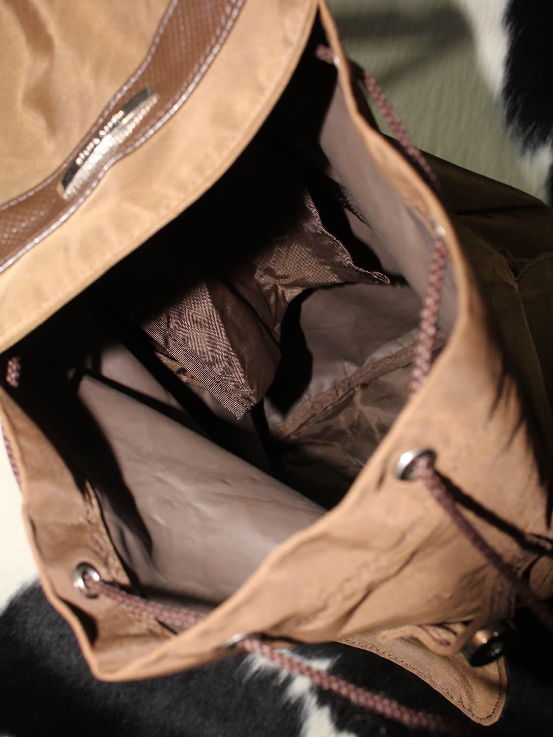 Pierre Cardin Deep Brown Backpack 상품이미지6