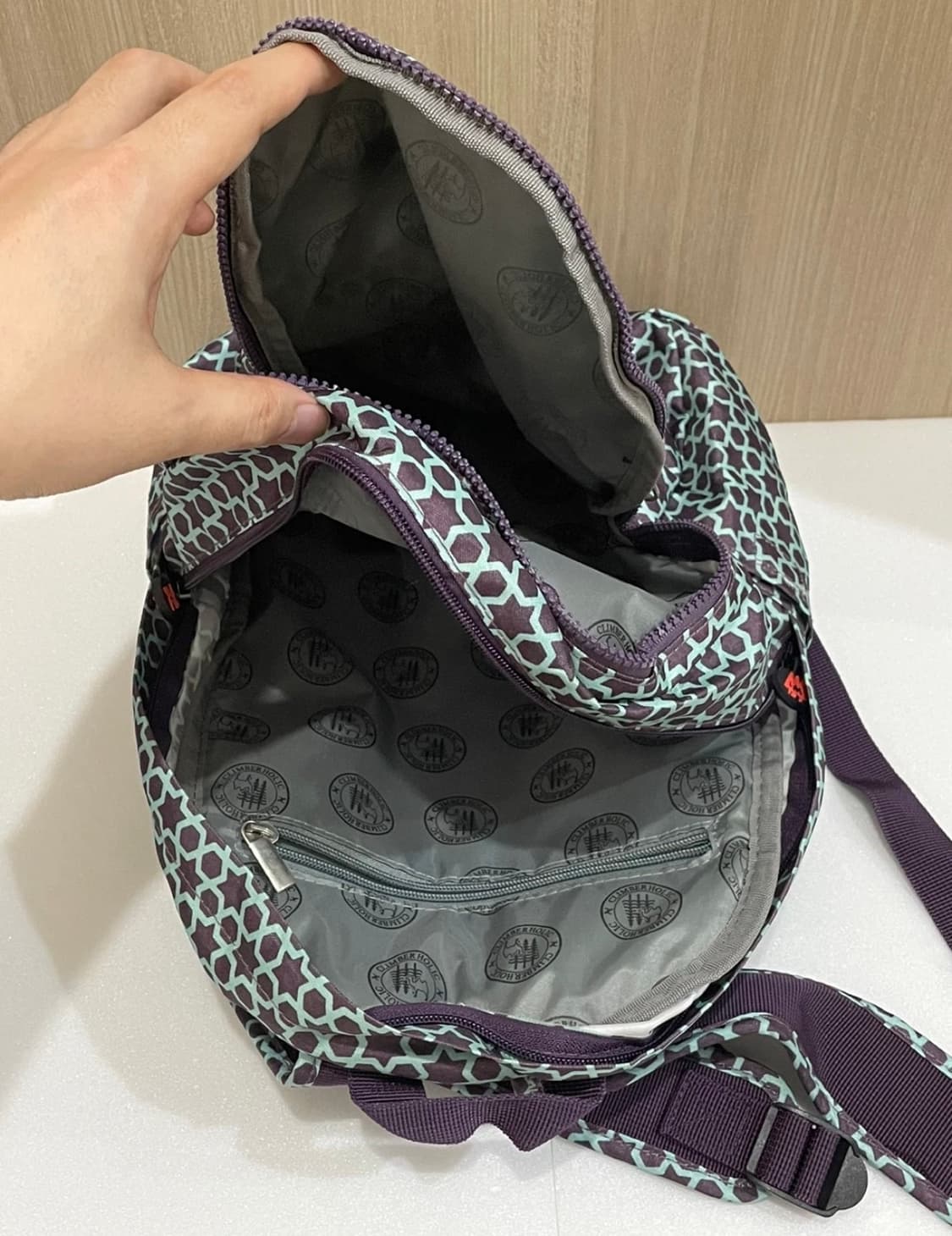 키플링 민트초코 백팩 / 키플링 백팩 / 키플링 가방 / 키플링 도트 상품이미지3