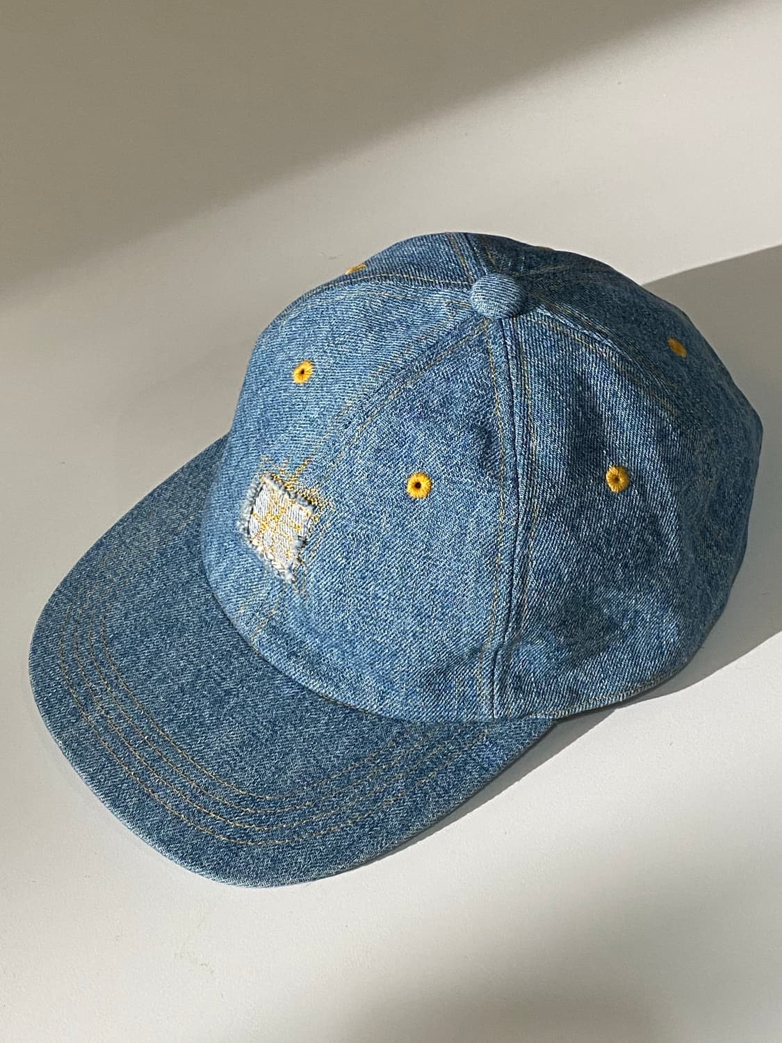 사스콰치패브릭스 6패널 데님캡 상품이미지2