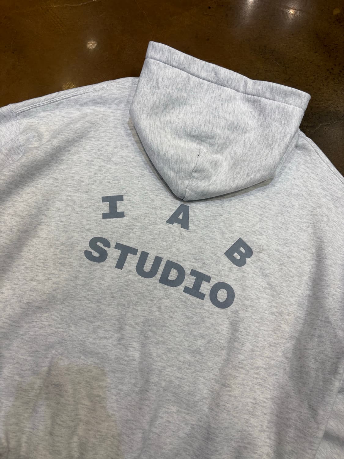 IAB STUDIO 후드티 그레이 #csz248 상품이미지2