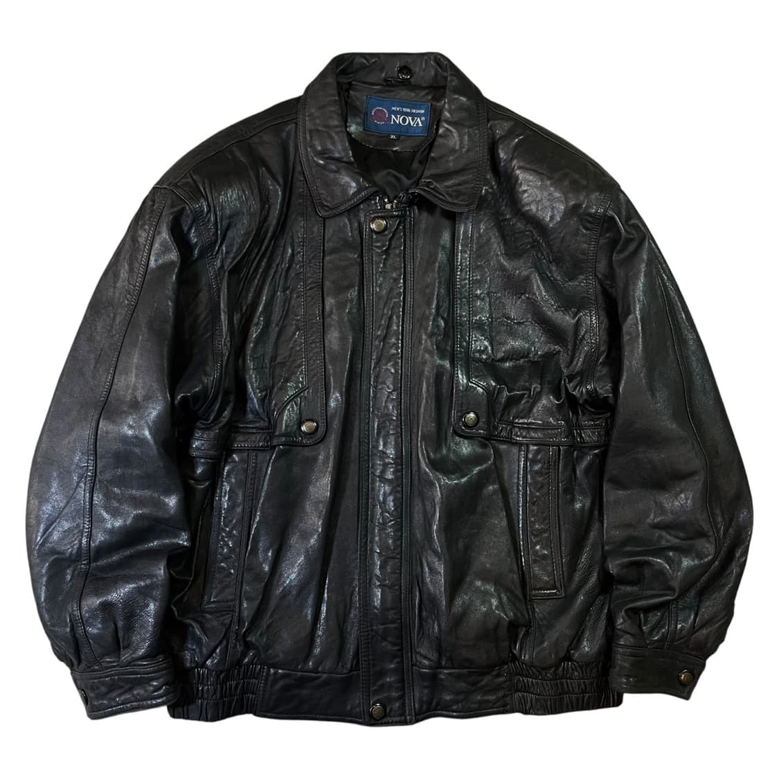 Vintage 빈티지 양가죽 봄버 자켓 상품이미지1