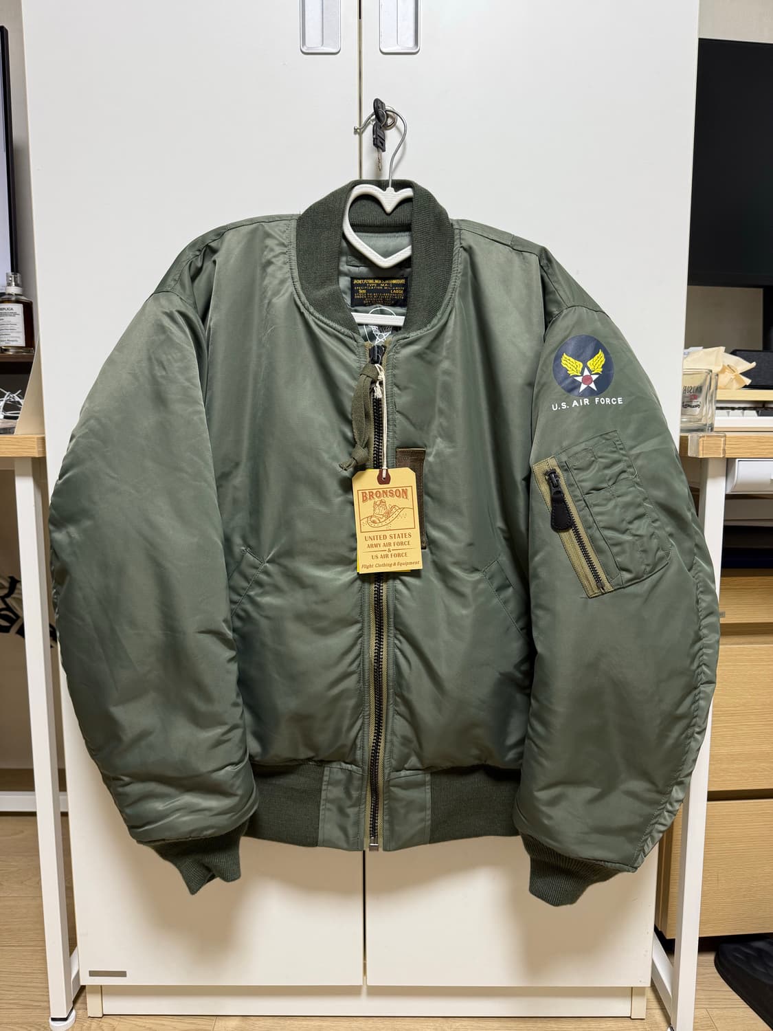 [L] 브론슨 MA-1 항공점퍼 중국판 상품이미지1