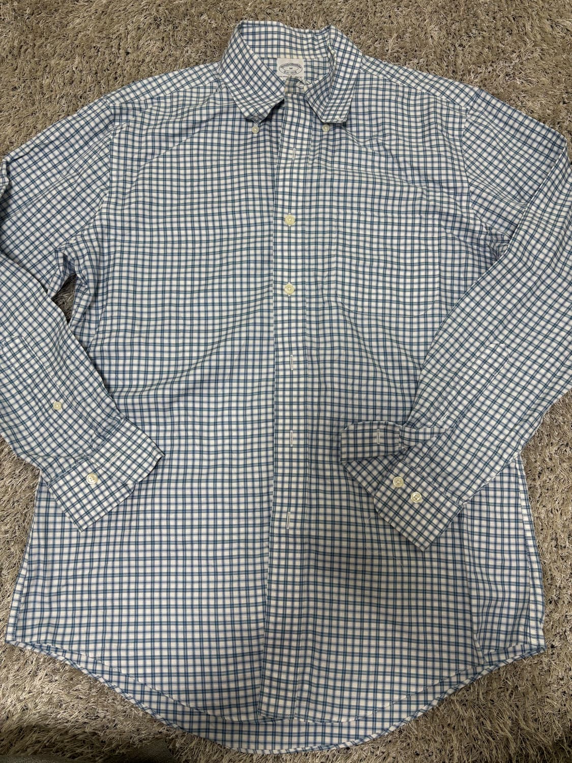 일본판 브룩스브라더스 체크 셔츠 사이즈 100-105 상품이미지1