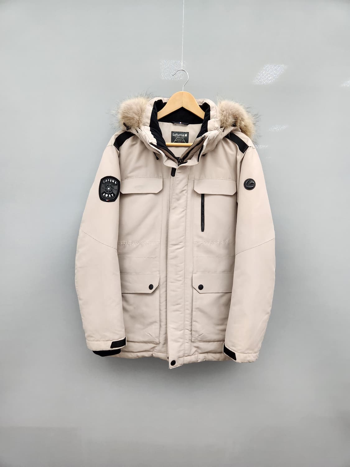 라푸마 아이보리 패딩 점퍼 상품이미지1
