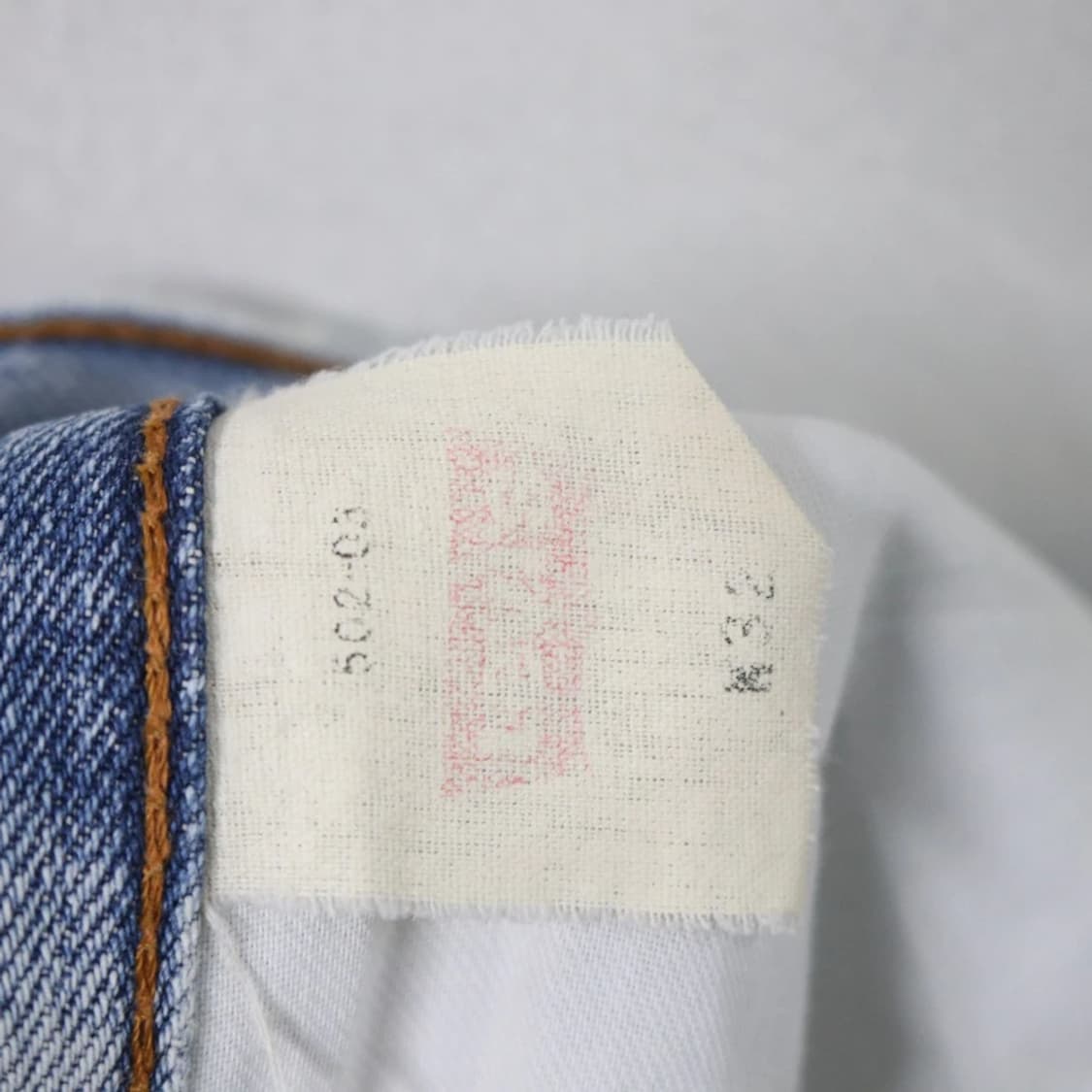 90'S 리바이스 502 Y2K 데미지 데님팬츠 61381 상품이미지10