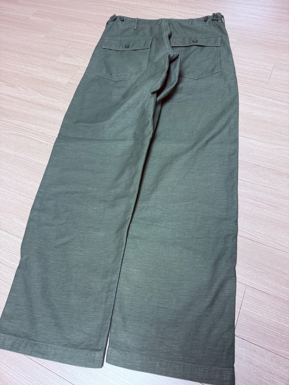 orslow 오어슬로우 퍼티그 레귤러핏 2사이즈 노수선 상품이미지3