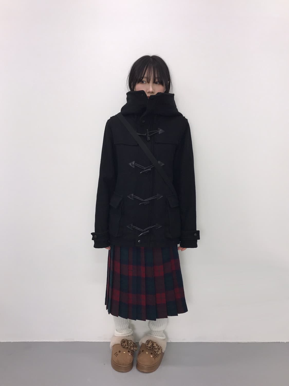 LEPORT by Tokyo Style Wool Midi Skirt 상품이미지3