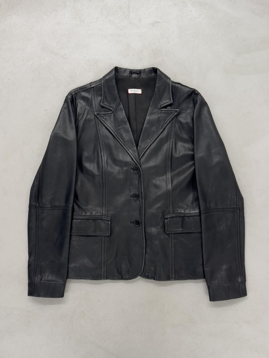 막스마라 레더 자켓 상품이미지1