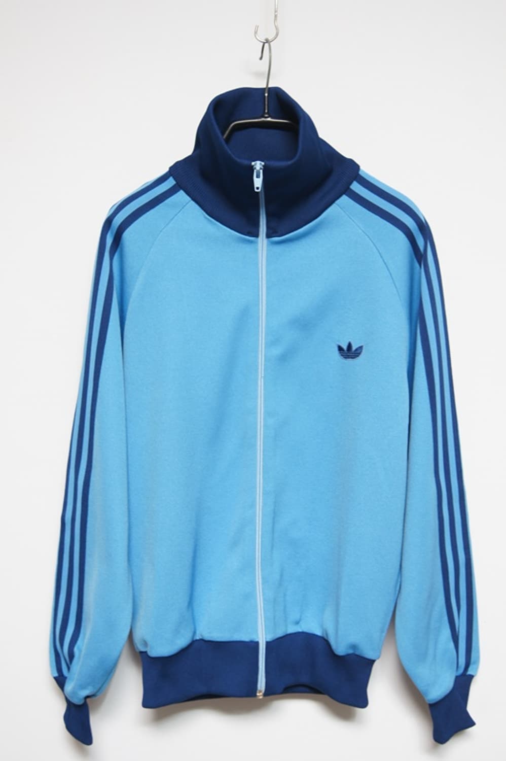 80's JAPAN 아디다스 파이어버드 트랙탑 블루 상품이미지1