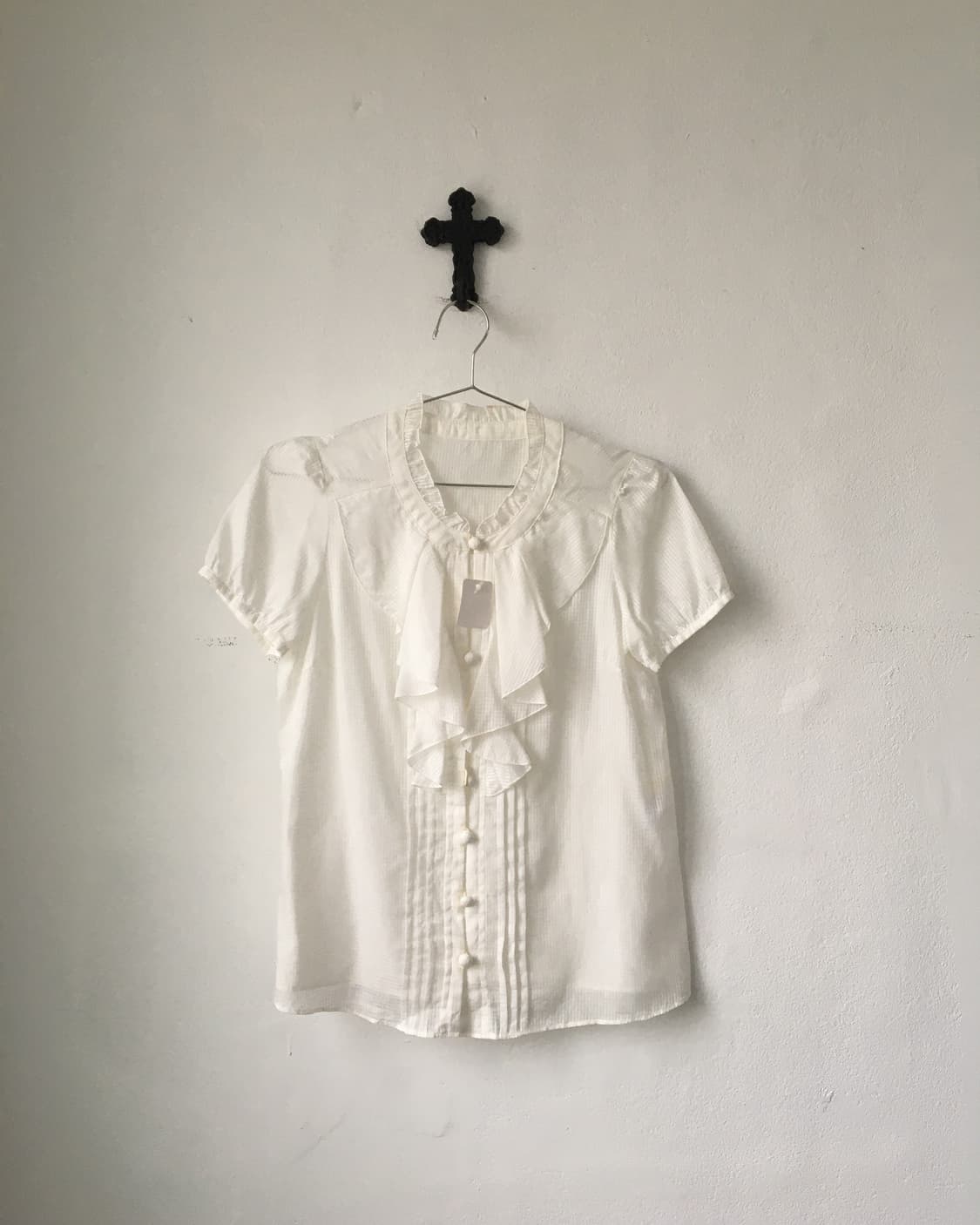 Ruffle point blouse 상품이미지2