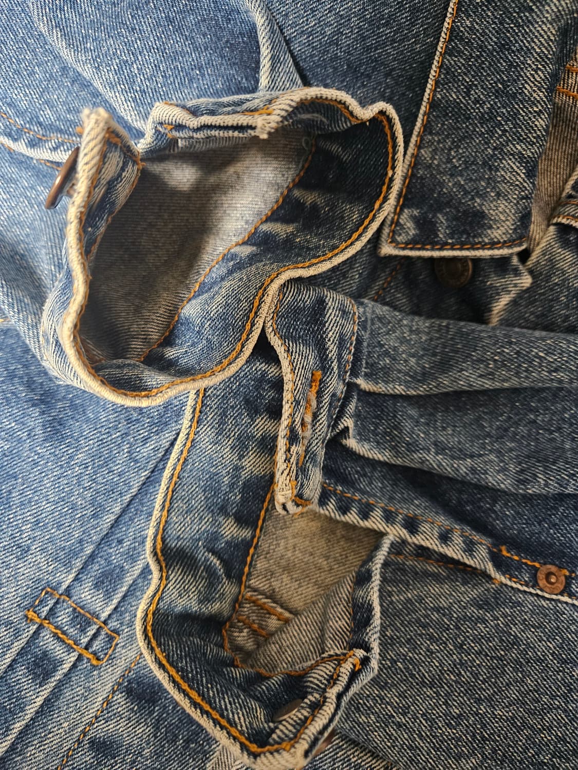 90s 1세대 1st 리바이스 데님 트러커 자켓 levis 상품이미지5