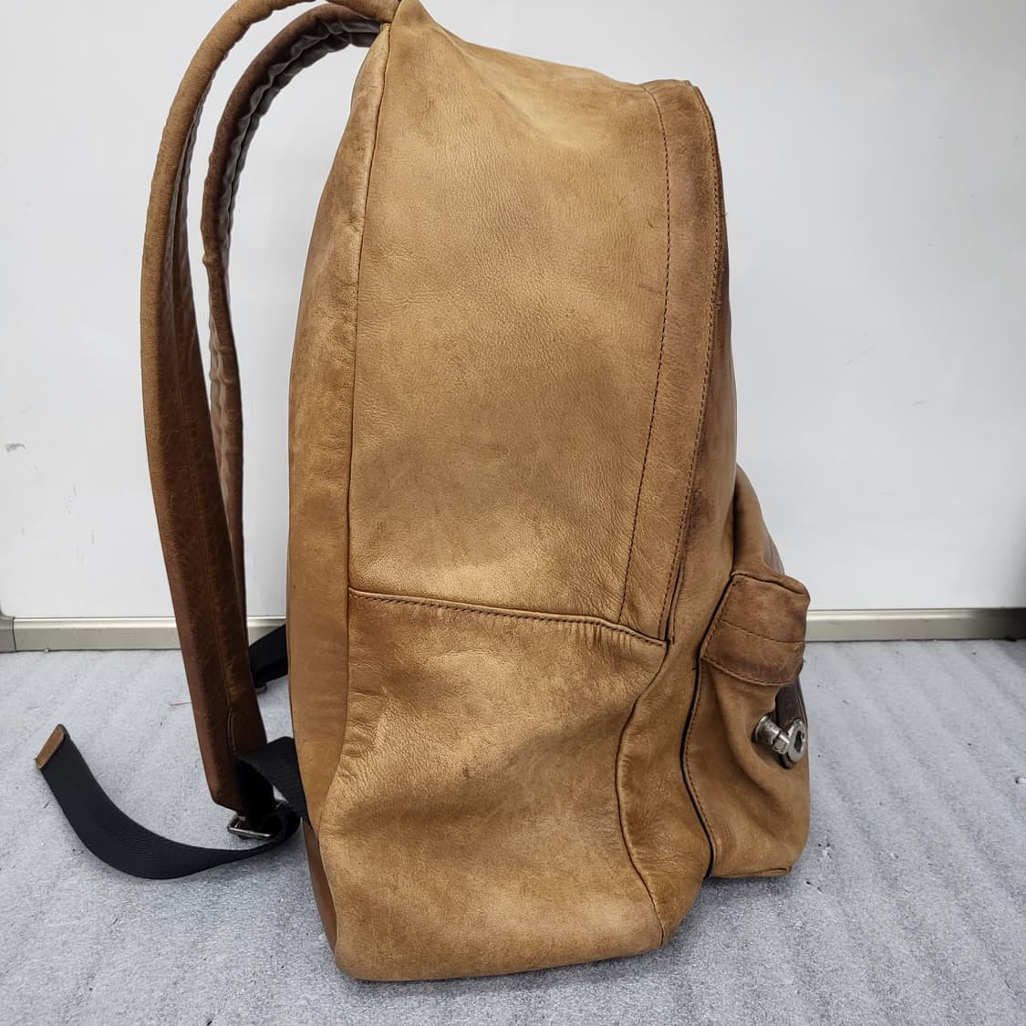 코치 뉴욕 올 천연 가죽 백팩 43x23x20cm 상품이미지4