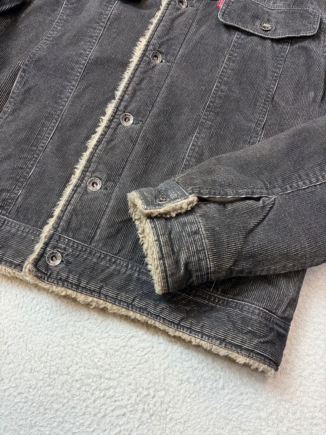 리바이스 00's 코듀로이 양탈 쉐르파 트러커 자켓 PN6006 상품이미지4