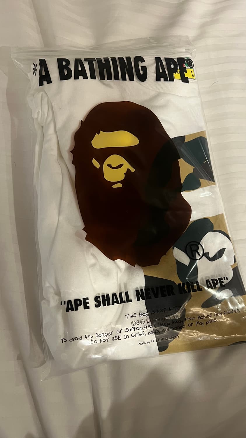 베이프 카모 빅 에에프 헤드 티셔츠 상품이미지2