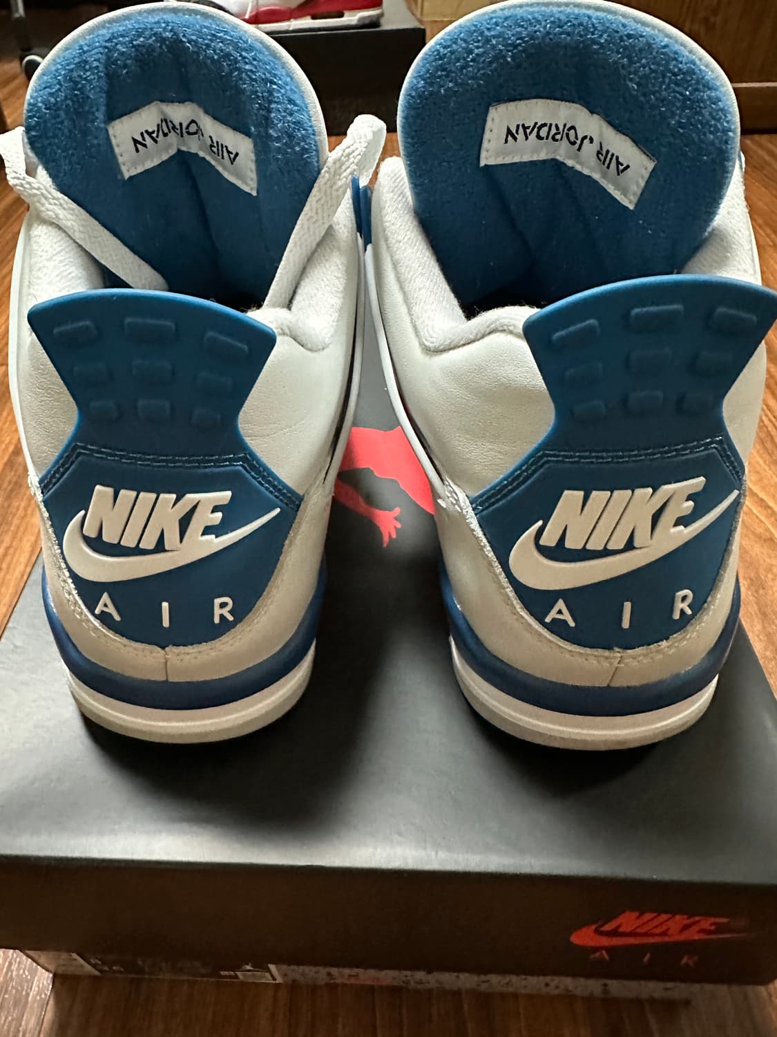 (260) 나이키 조던4 레트로 인더스트리얼 블루 상품이미지2