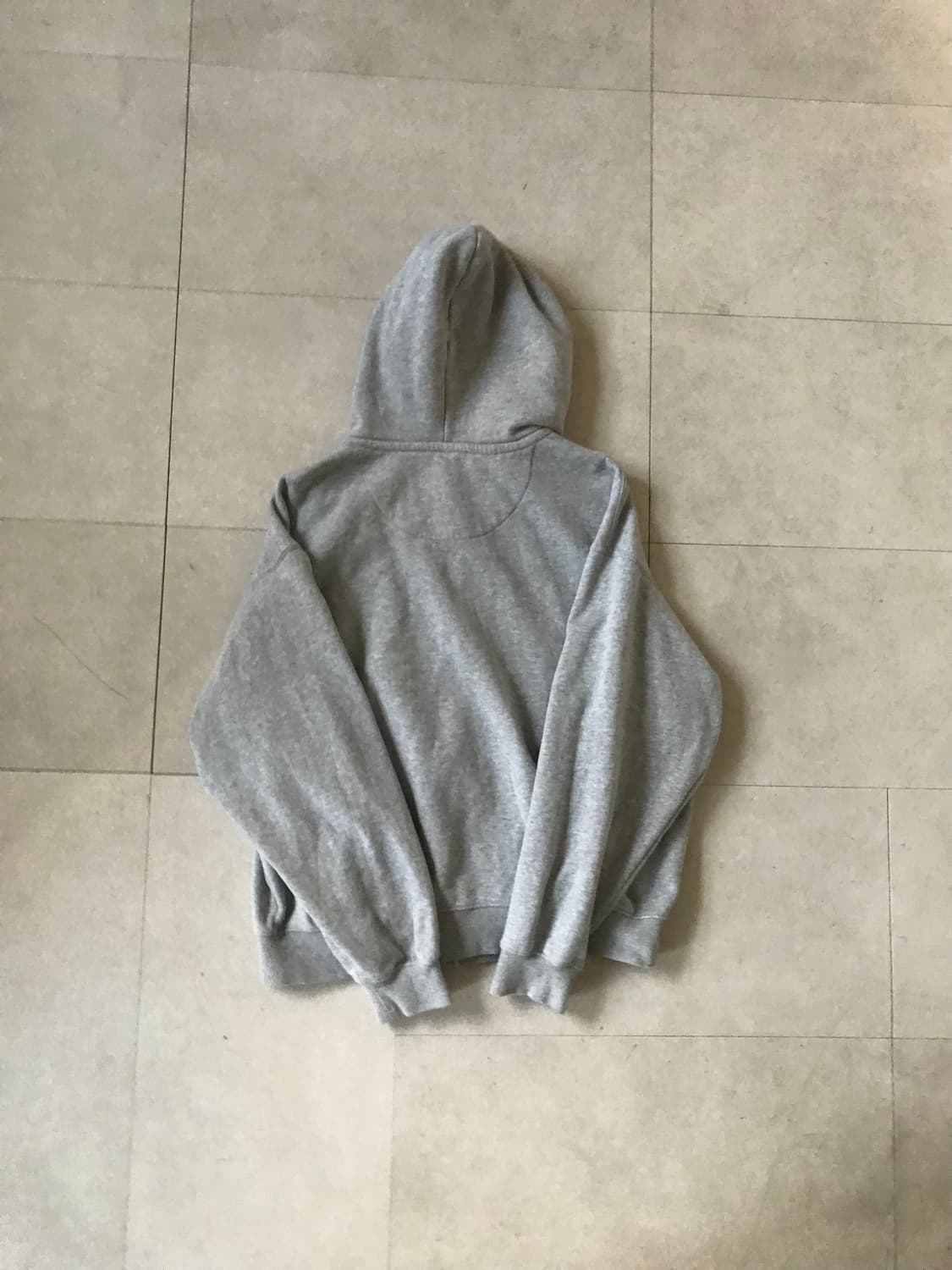 후아유 그레이 오버핏 후드집업 상품이미지7