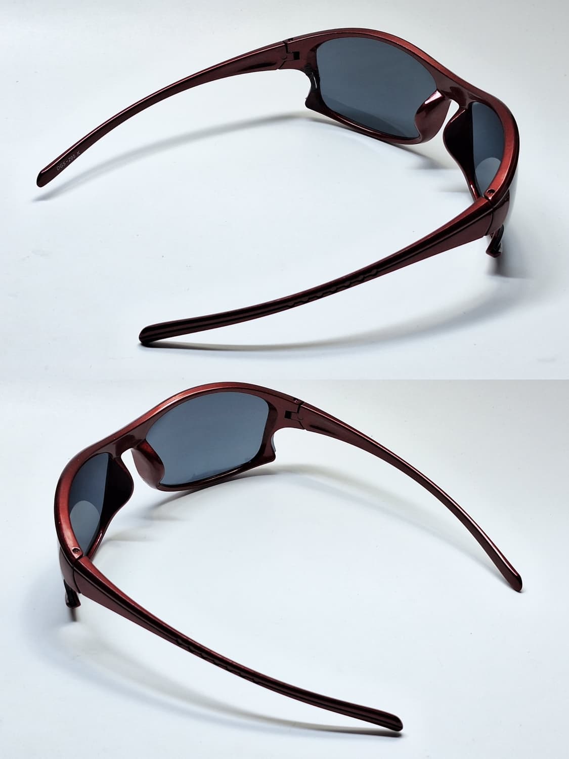 00s 일본 빈티지/랩어라운드 레드 선글라스 DGS-205K 스포티룩 상품이미지7
