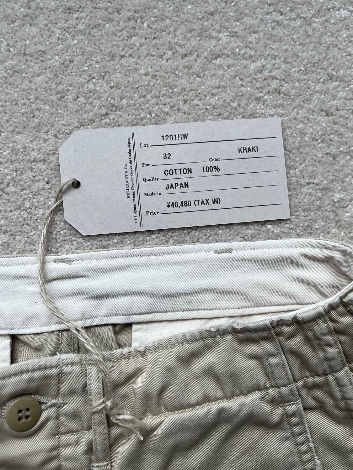 풀카운트 페인팅 치노 팬츠 (30-31) 상품이미지6