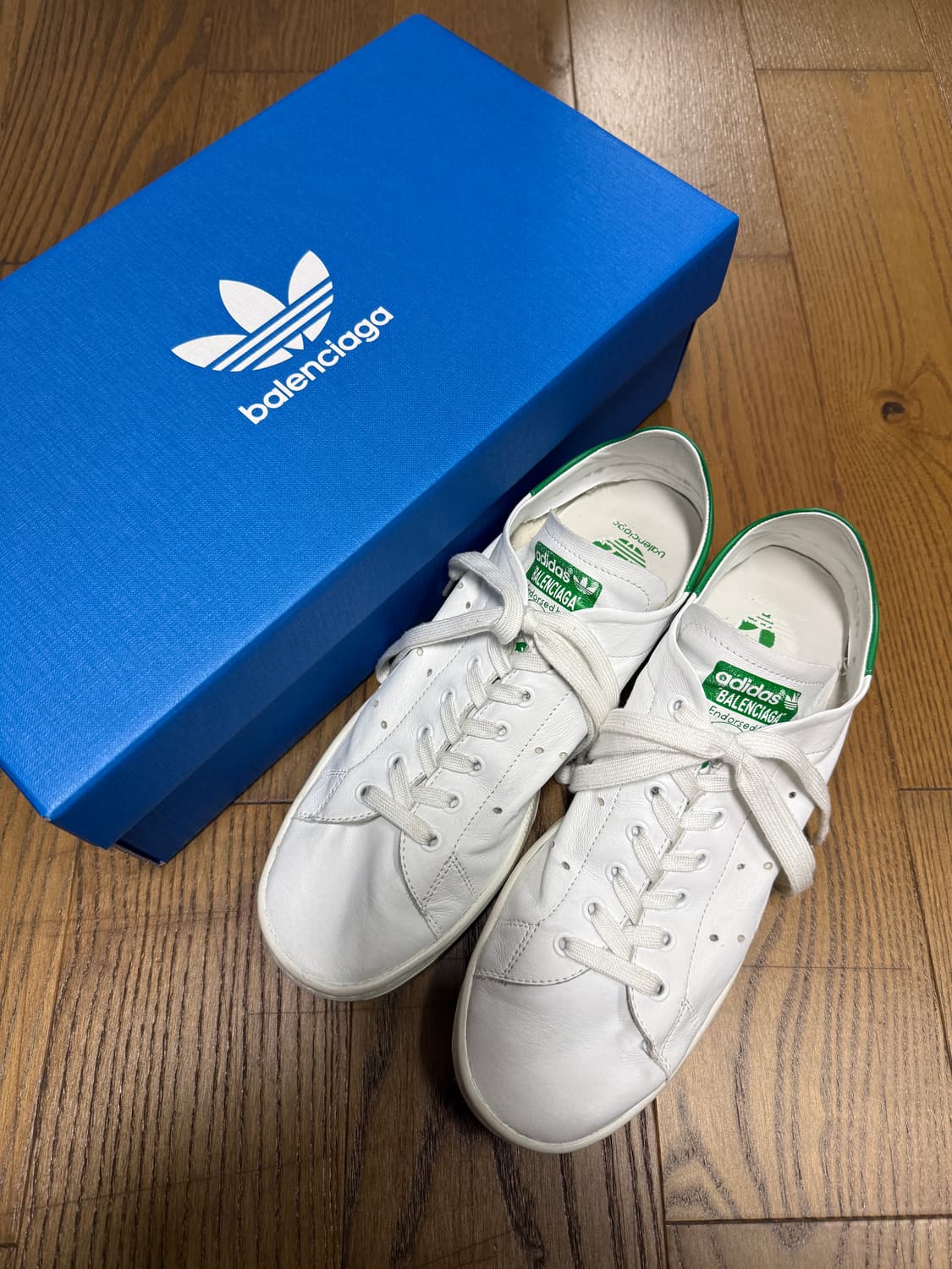 [43] 발렌시아가 스탠스미스 코어 그린 화이트 상품이미지2