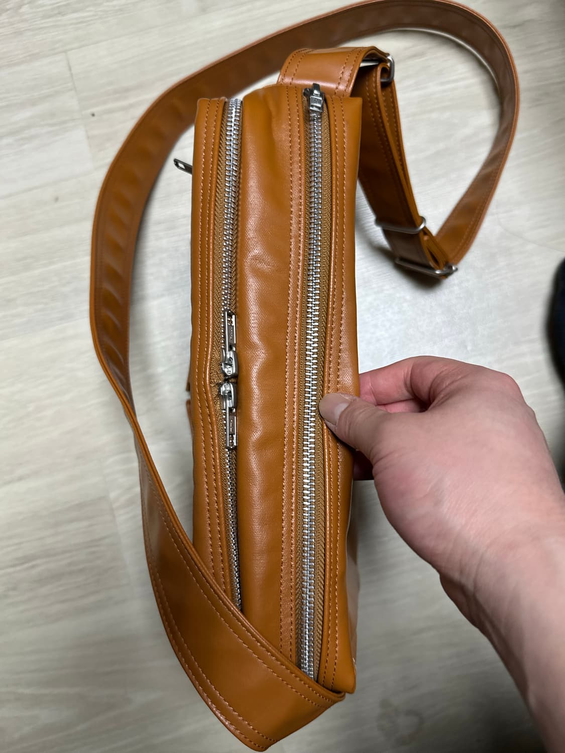 PORTER 요시다 포터 프리스타일 숄더백 L 카멜 베이지 상품이미지6