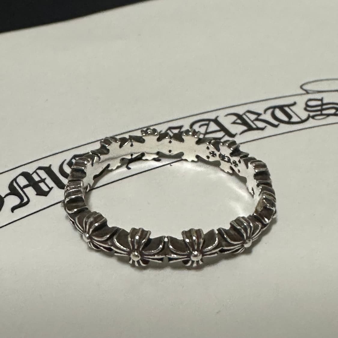 크롬하츠 타이니 밴드링(US 7) 상품이미지2