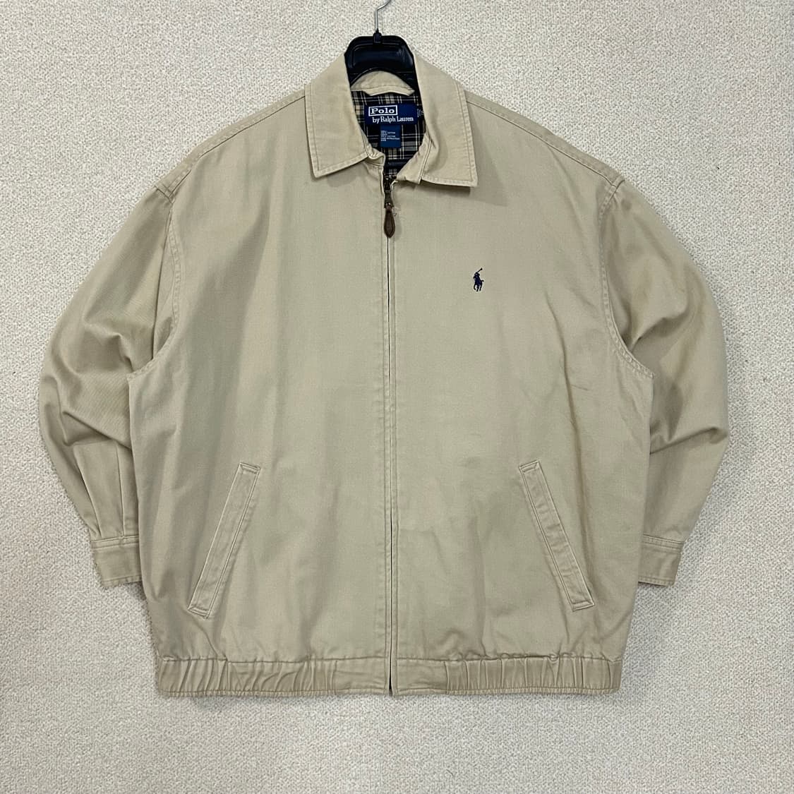 (M) 폴로 랄프로렌 베이지 스윙톱 자켓 상품이미지1
