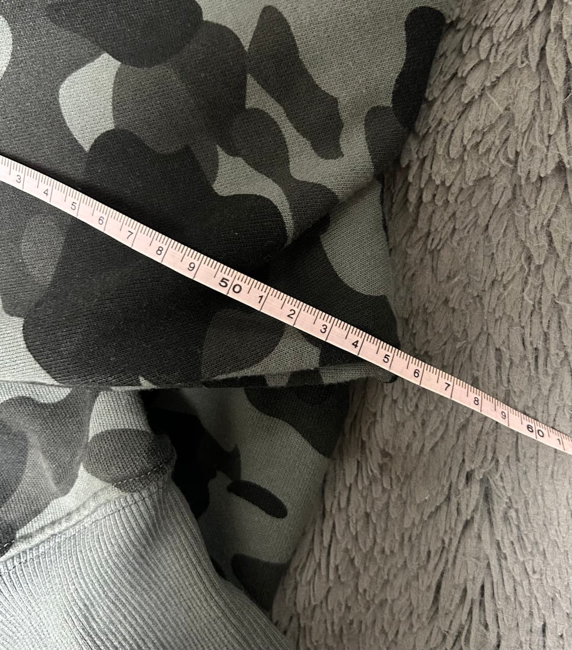 베이프 ABC 카모 샤크 후드 블랙 상품이미지3