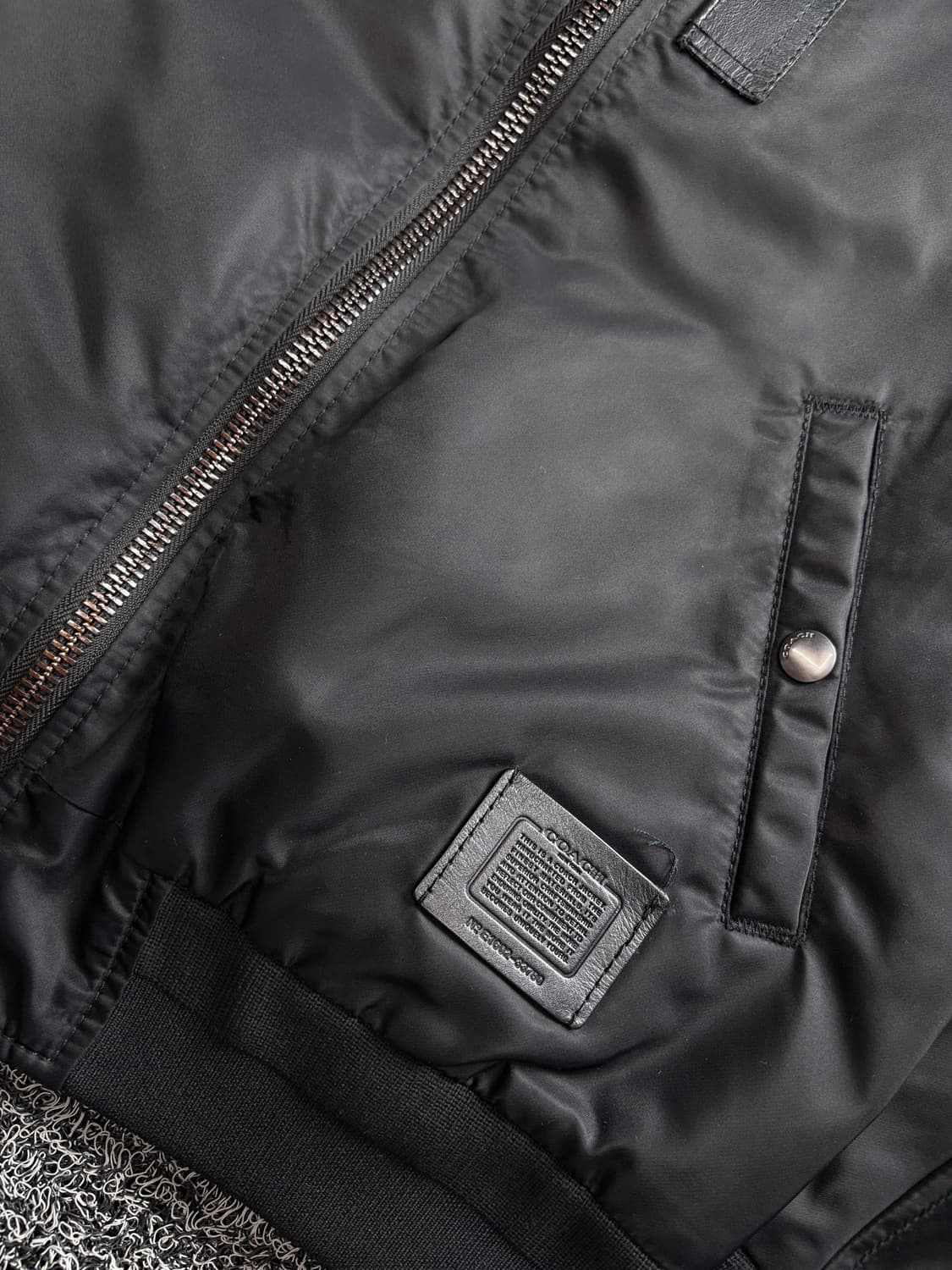 코치 아카이브 MA-1 봄버 자켓 3707 상품이미지3