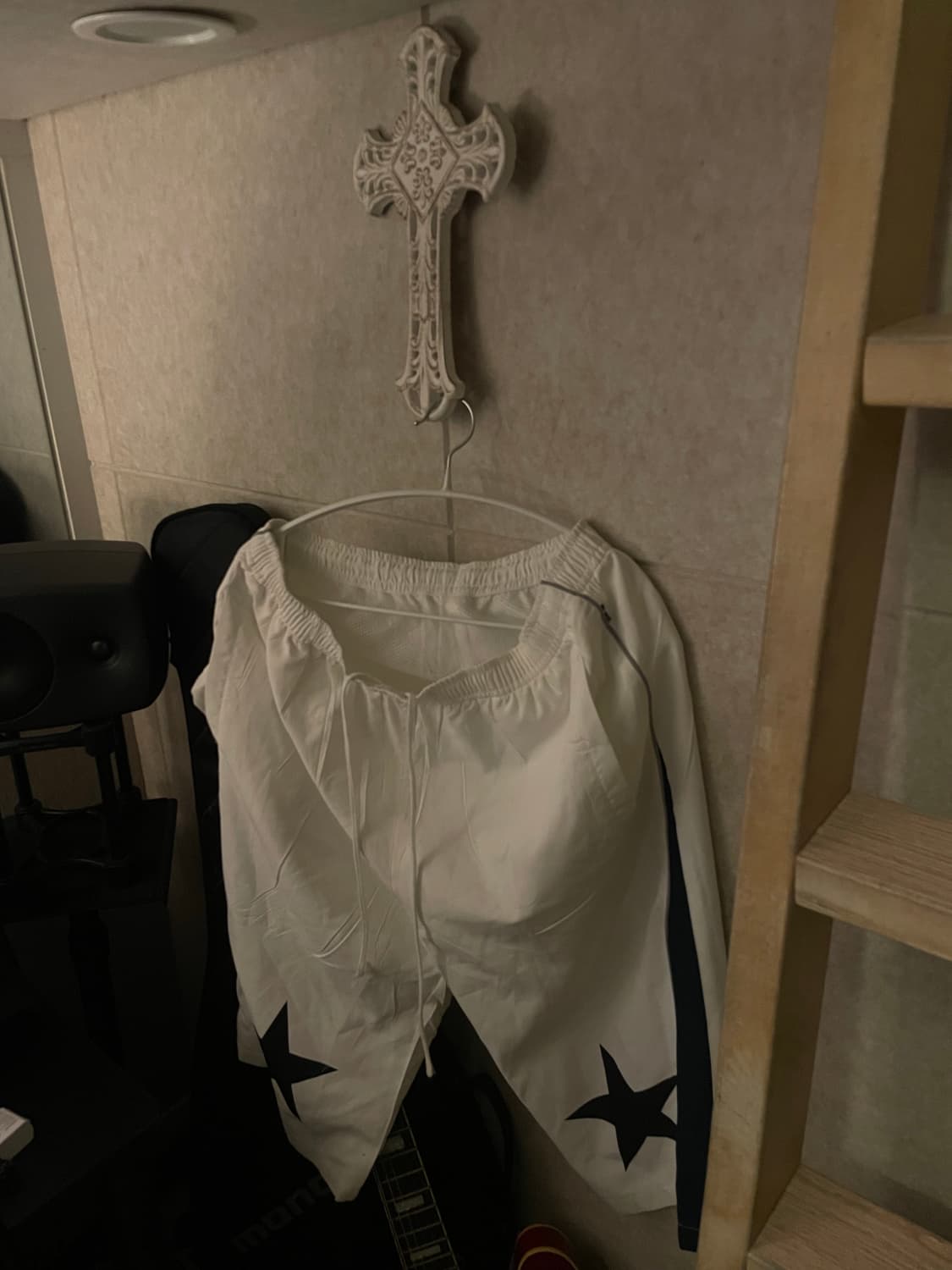 Vintage 프린팅 와이드 버뮤다 팬츠 상품이미지3