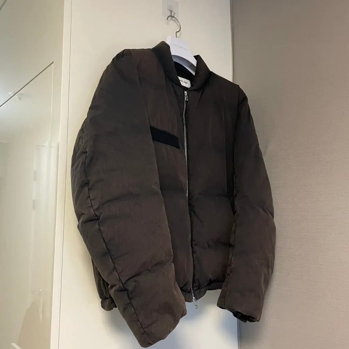 이얼즈어고 푸퍼 자켓 패딩 블랙 S 상품이미지2