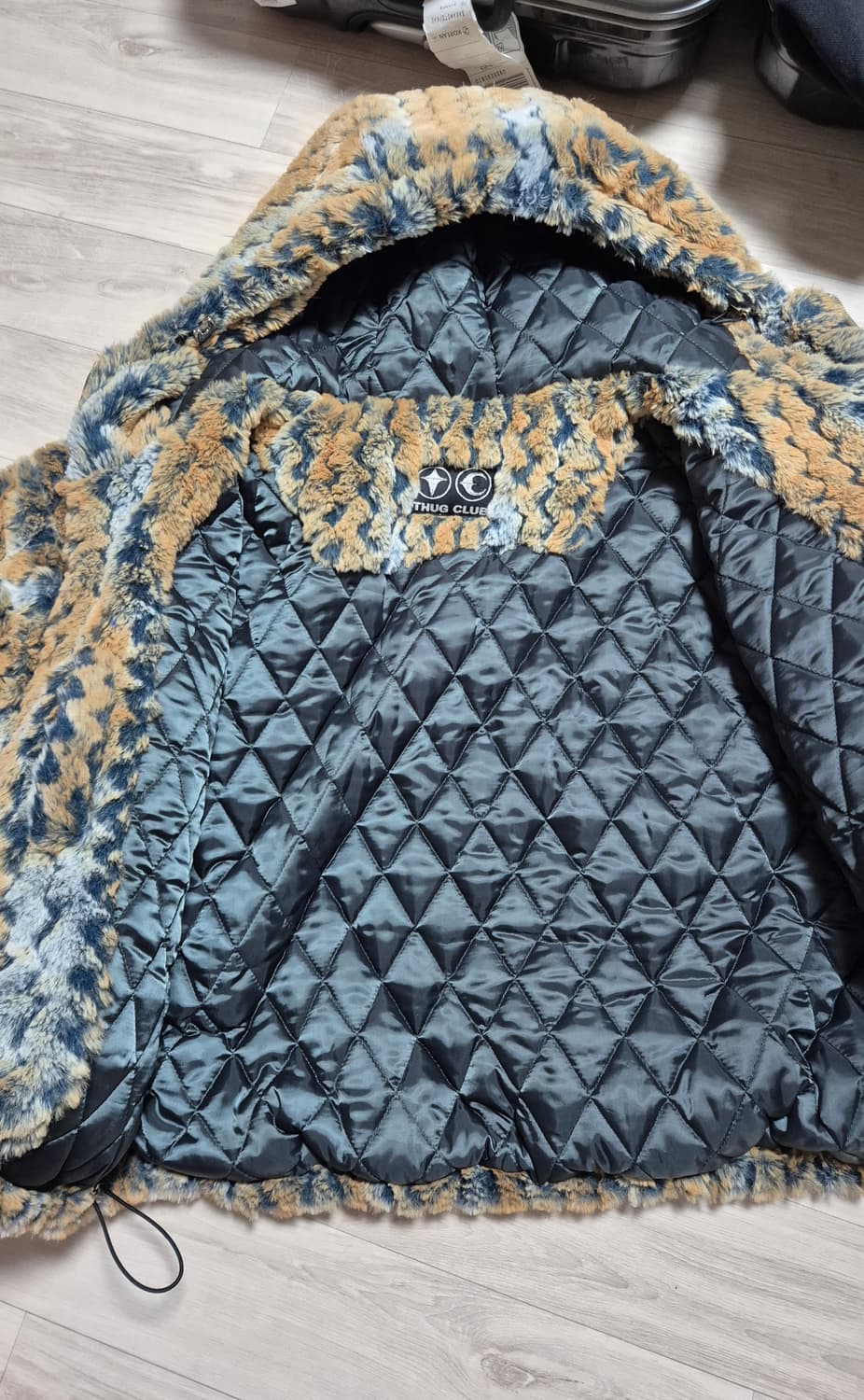 떠그클럽 TC 레오파드 퍼 자켓 상품이미지4