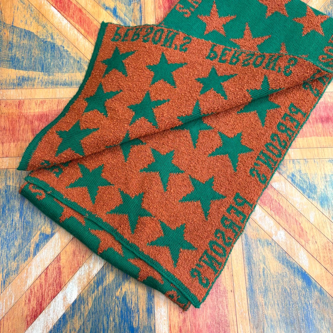 PERSON'S 퍼슨스 리버서블 키치 부클 머플러  상품이미지3