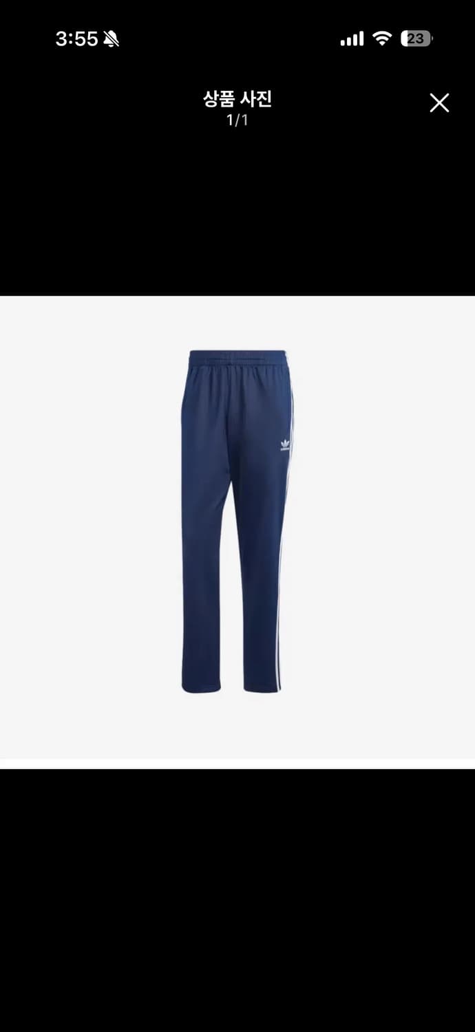 새상품 택0) 파이어버드 트랙팬츠 나이트인디고 L 상품이미지1