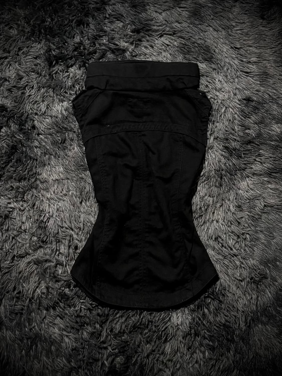 보노넥 멀티포켓 밀리터리 견장 블랙 베스트  상품이미지2